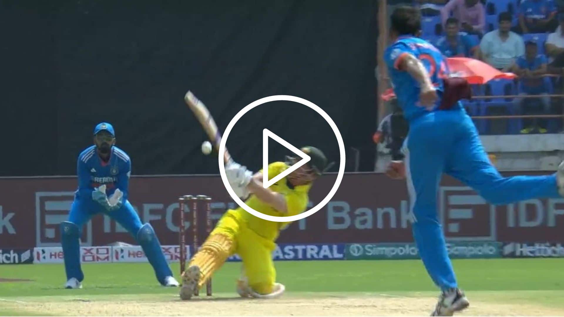 [Watch] Prasidh Krishna Outfoxes David Warner With A Brilliant Delivery